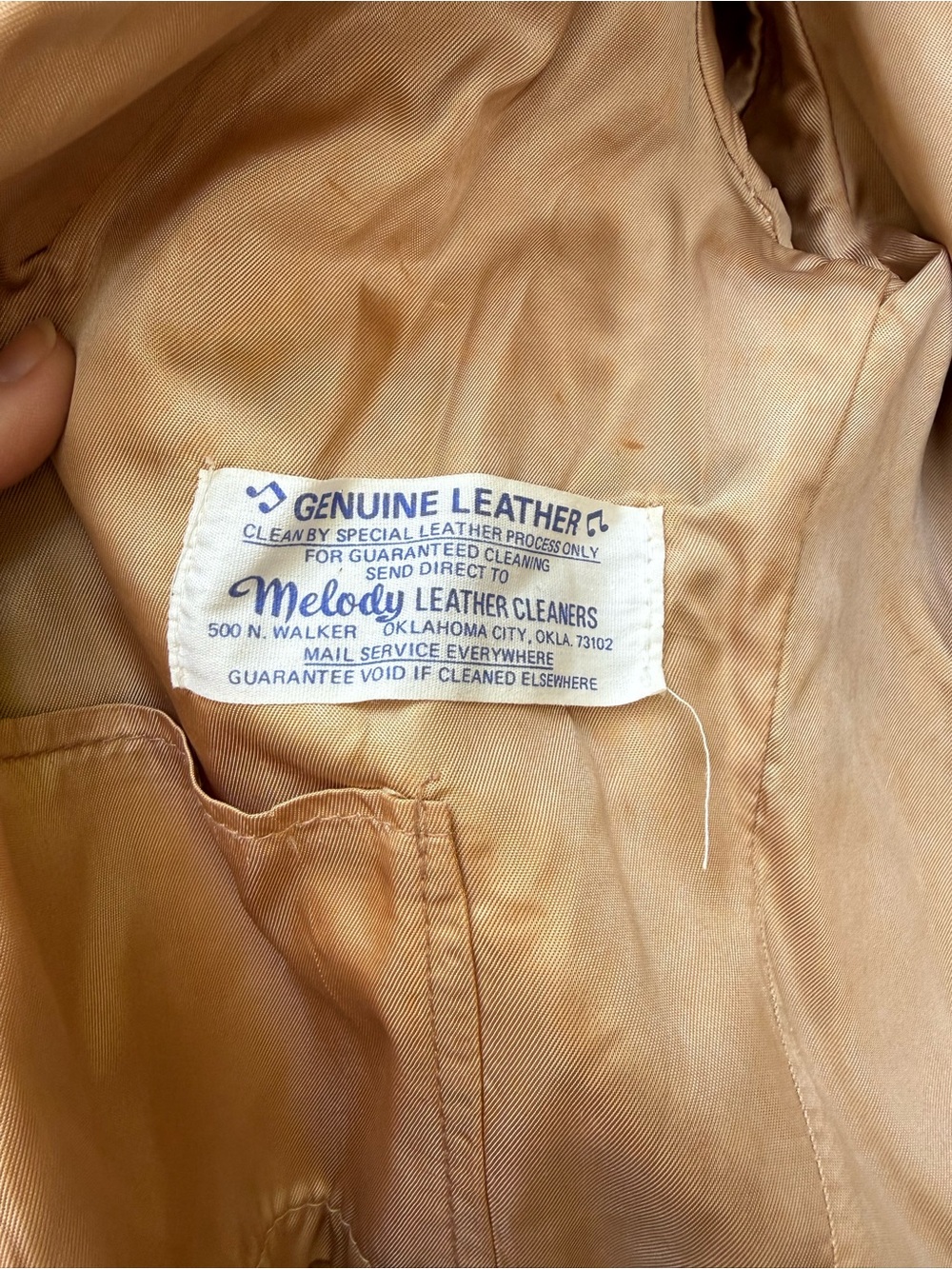 Sea Dream Vintage Leather Fringe Jacket - Vintage Size 10 - Picture 5 of 13